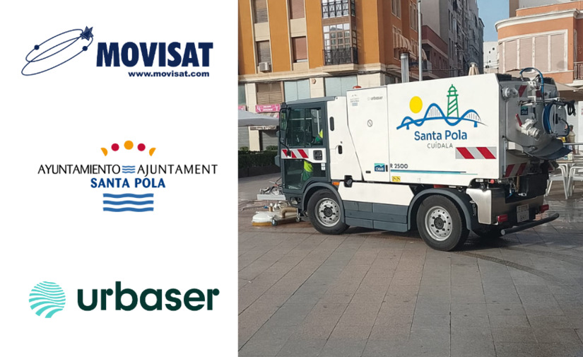 URBASER elige la tecnología MOVISAT para optimizar los servicios municipales de Santa Pola
