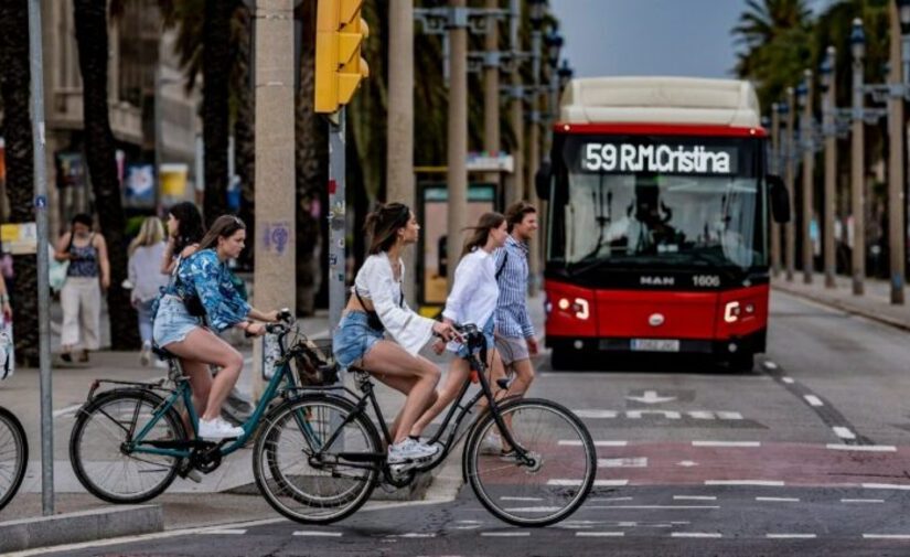 Barcelona amplía su red de carriles bici con 12,4 km nuevos y mejoras en 9,4 km más