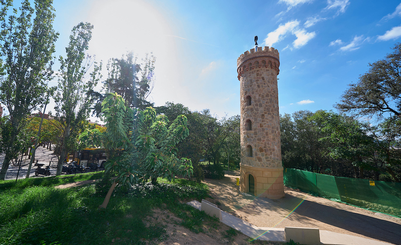 El AMB restaura tres elementos patrimoniales de alto valor histórico y paisajístico en el parque de Torreblanca