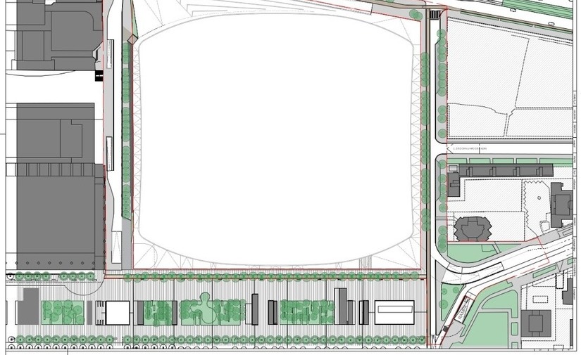 Zaragoza saca a información pública el proyecto de reurbanización del entorno de La Romareda