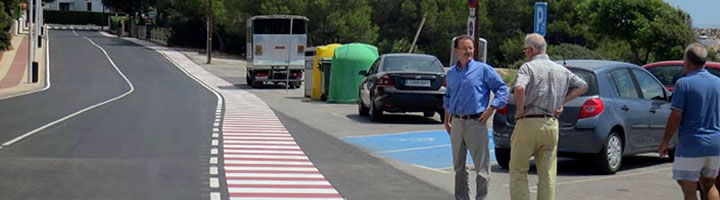 Alcalá de Xibert-Alcossebre finaliza las obras del paseo marítimo