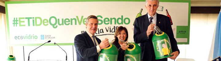 Galicia se propone llegar a las 50.000 toneladas de vidrio reciclado en el año 2020