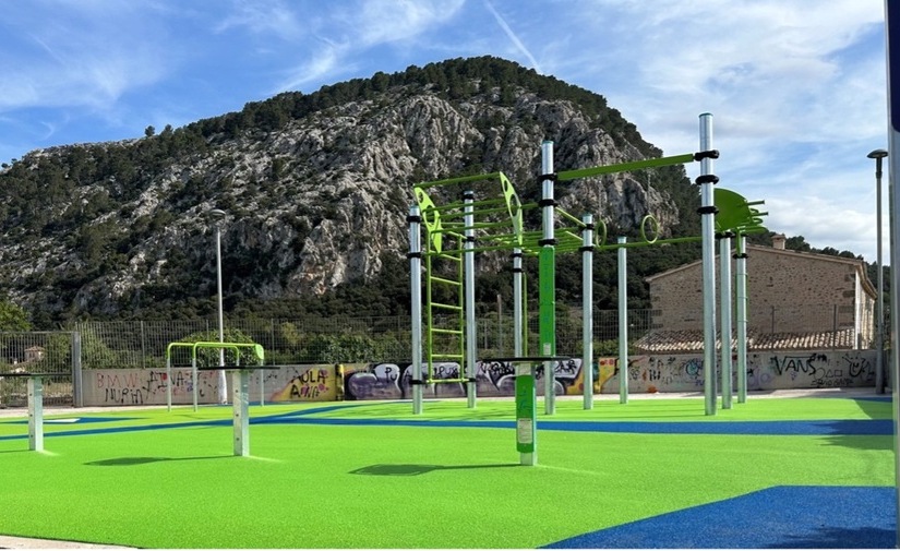 Industrias Agapito lidera la instalación de 36 parques de calistenia en Mallorca