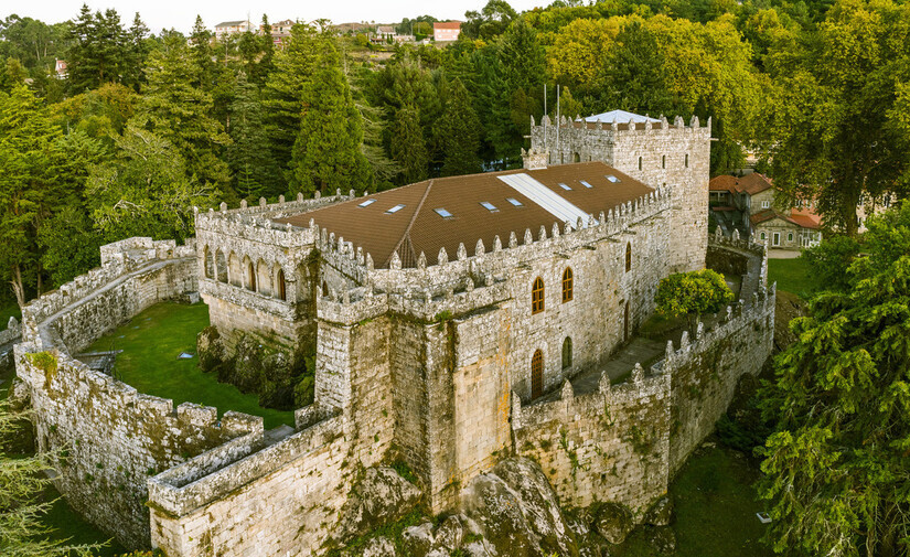 La Diputación de Pontevedra lanza un proyecto de renovación del alumbrado del Castillo de Soutomaior