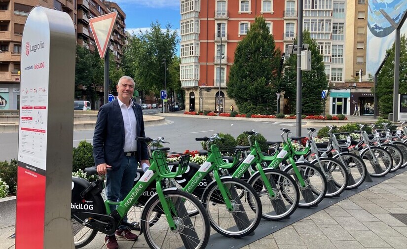 Logroño amplía su infraestructura de bicicletas públicas