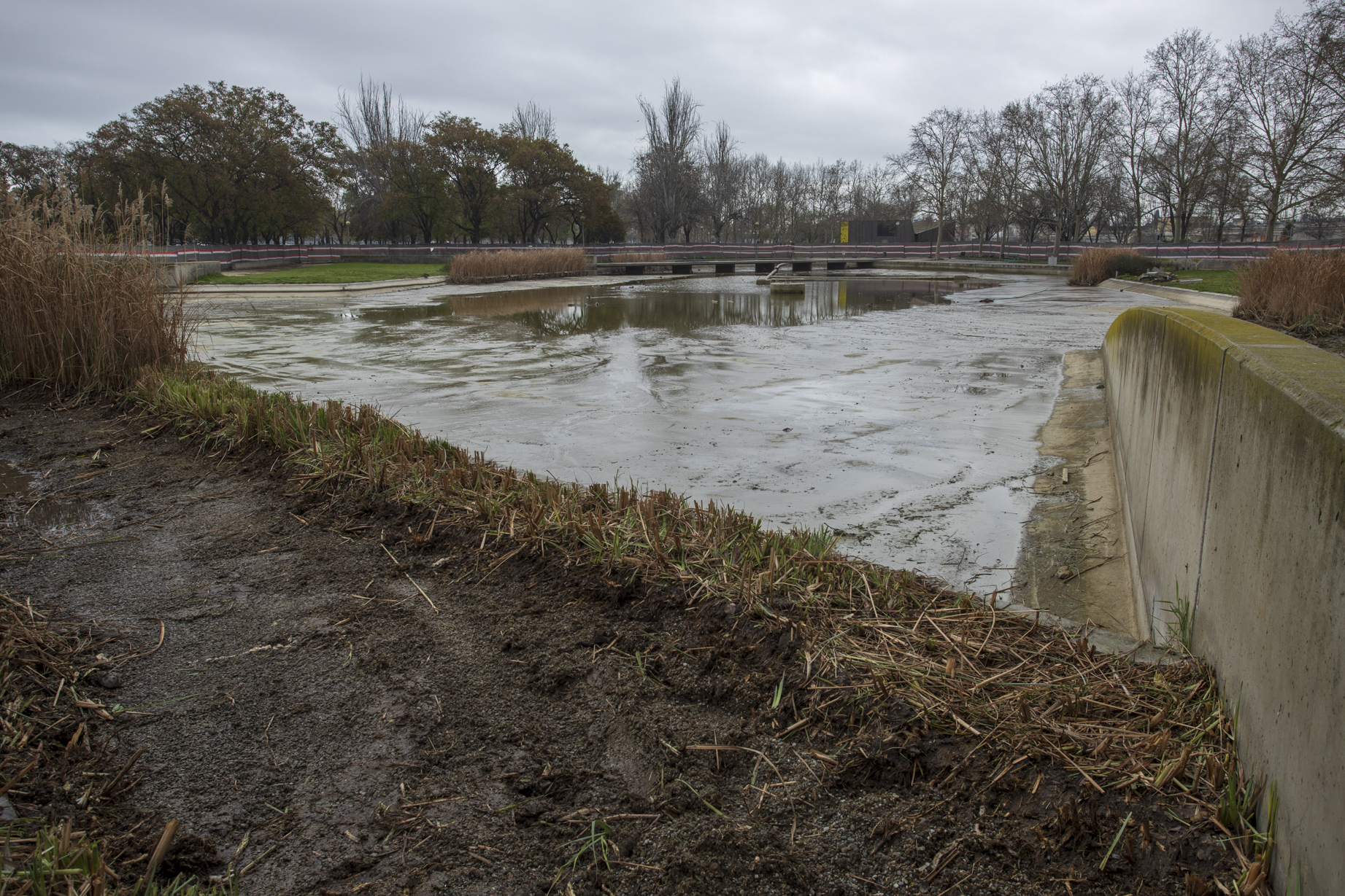 Los parques metropolitanos renuevan sus lagos para mejorar la calidad del agua y preservar la fauna