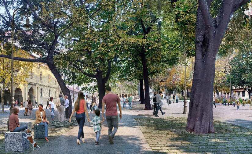 Seleccionado el proyecto ganador para la renovación sostenible del Paseo de Sarasate en Pamplona