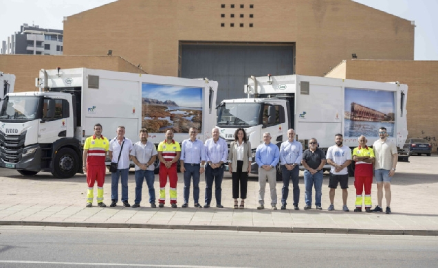 Almería incrementa su flota de camiones para la recogida de residuos