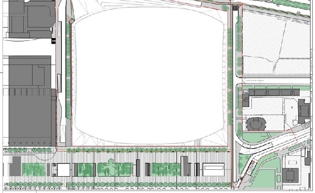 El Ayuntamiento de Zaragoza presenta a información pública el proyecto de reurbanización del entorno de La Romareda