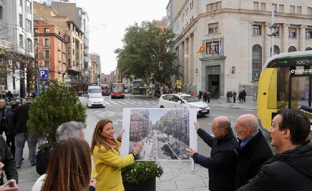 El Coso en Zaragoza se transformará en un eje arbolado que conectará con el paseo Independencia