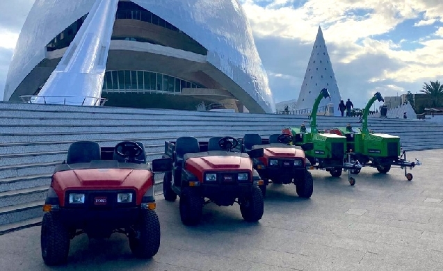 El Organismo Autónomo de Parques y Jardines de Valencia refuerza su equipamiento con soluciones de Toro y GreenMech