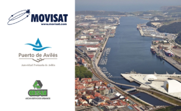 El Puerto de Avilés amplía la funcionalidad tecnológica del servicio de limpieza de la mano de ASCAN y MOVISAT