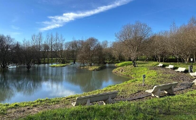 Santiago inaugura el parque Berce do Sar, un nuevo espacio natural recuperado