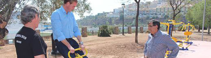 La Vall d'Uixó estrena su primer gimnasio al aire libre