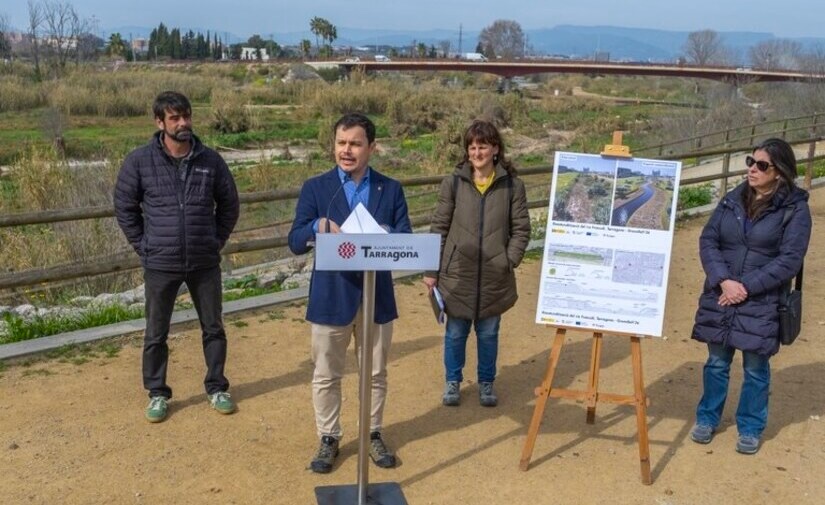 Tarragona impulsa la renaturalización del río Francolí