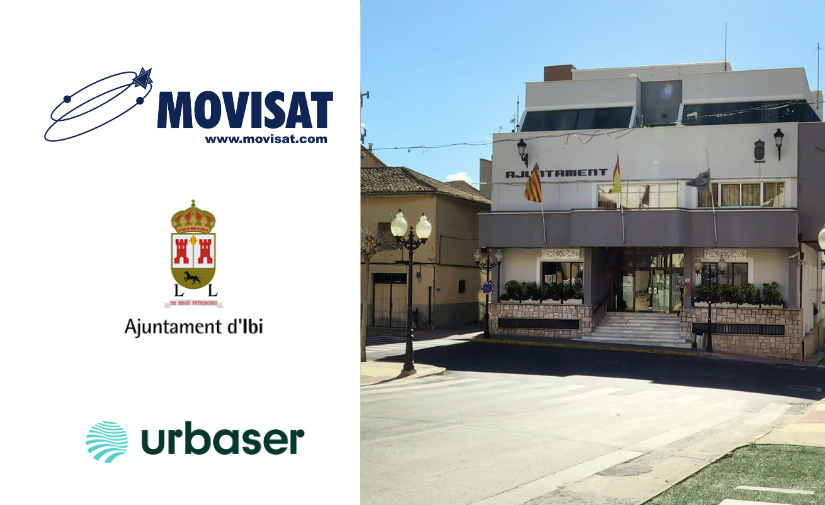 URBASER confía en las soluciones tecnológicas de MOVISAT para la limpieza de las calles de Ibi